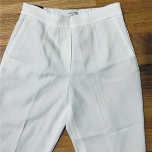 Babaton white dress pants. Size 6. Brand new